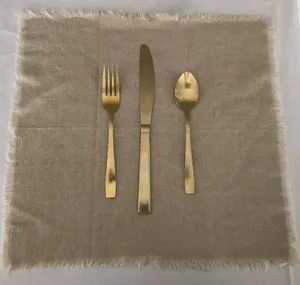 Natural Fringe Napkin