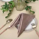 Dusty Rose Velvet Napkin