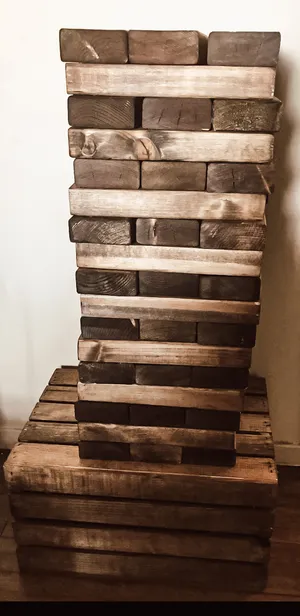 Oversized Jenga