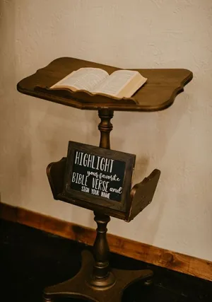 Wooden Podium