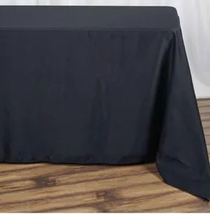 Black Poly Tablecloth From $15.00