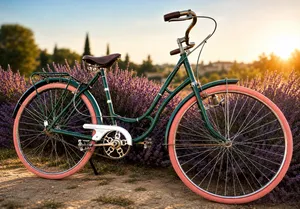 Saving Paris – Vélo vintage mixte français – Taille M/L