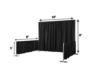 Trade show booth 10' x 8'