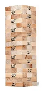 Giant Jenga Game - Over 5ft. tall