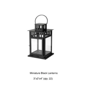 Miniature Black Lanterns