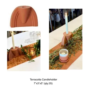 Terracotta Candleholder