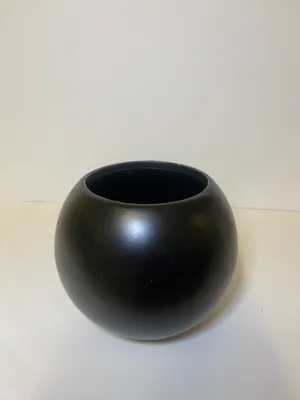 Black Ceramic Bowl