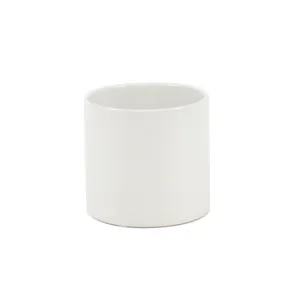White Cylinder Vase