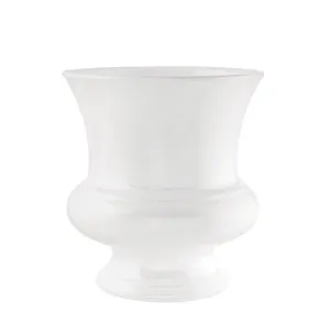 White Urn - Plastic 