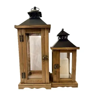 Wood Lanterns