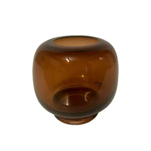 Amber Bubble Votive