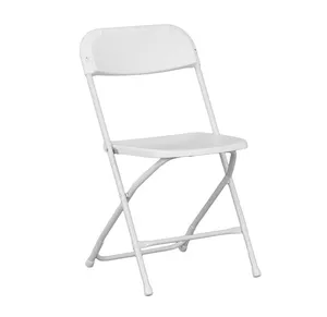 White Steel Chair 