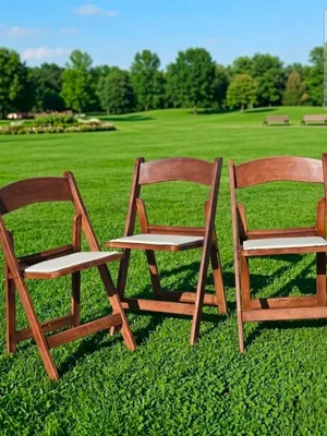 Brown Garden chairs 