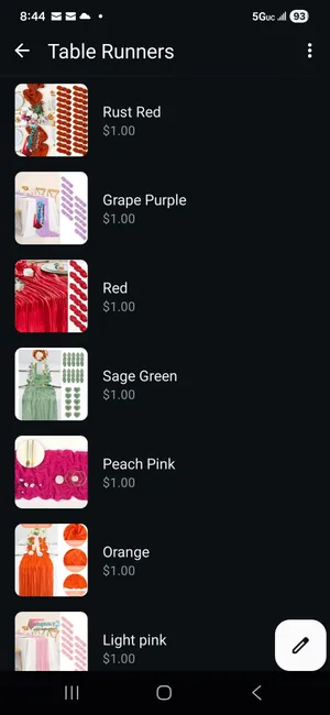 Table Runners