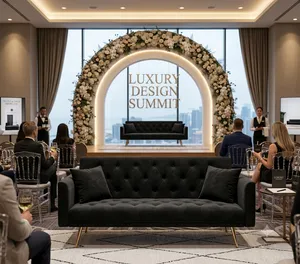 Black Love Seat ( Couch) 