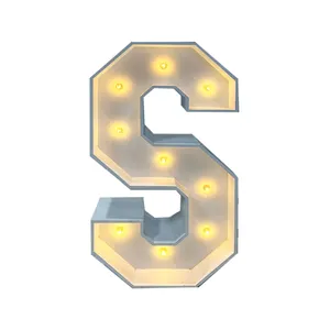 Marquee Letter S
