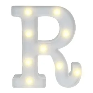 Marquee Letter R