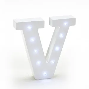 Marquee Letter V
