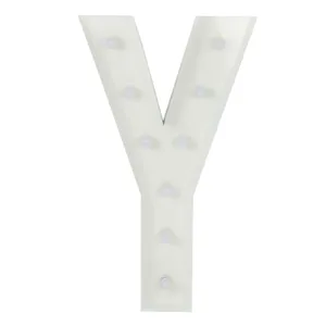 Marquee Letter Y