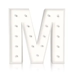 Marquee Letter M