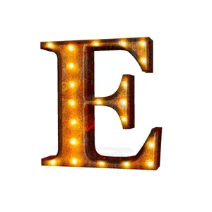 Marquee Letter E