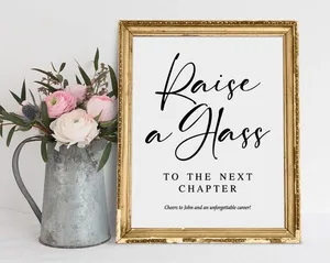 Raise a Glass | Acrylic Sign