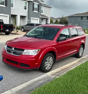  Red 2018 Dodge Journey