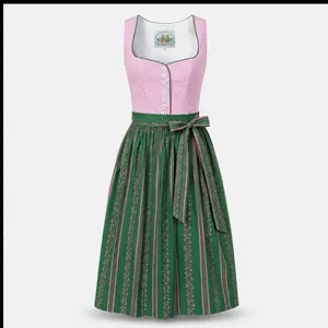 Wenger Dirndl Pink & Green