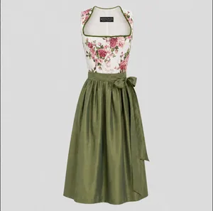 Berwin & Wolff Ivory Pink and Green Floral