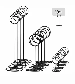 Tabletop Sign & Photo Holders (Black)