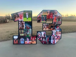 Number Collage Keepsake
