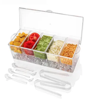 Chilled Topping & Garnish Bar