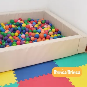 Piscina Blanca + Pelotitas Multicolor