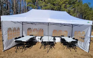 10x20 White Pop-Up Canopy Tenth 