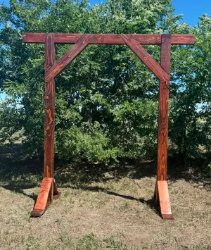 Wooden Arbor, Wedding Arch