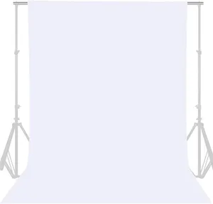 White Fabric Photo Backdrop