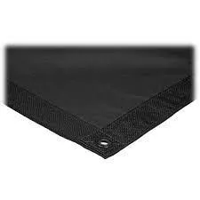 8X8FT SOLID BLACK