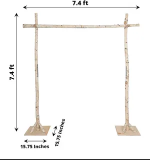 Bamboo Wedding Arbor