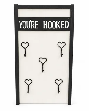 You're Hooked Ring Toss Game (Black Tie Collection)