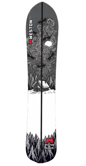 Weston Backwoods Carbon Splitboard - 26/27 Bundle