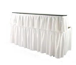 2-Tier Bar Table (with black skirting)