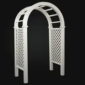Wedding Arch ( white ,resin )
