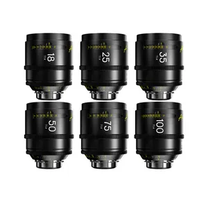 Set x6 DZOFILM Arles Prime T1.4 (18/25/35/50/75/100mm)