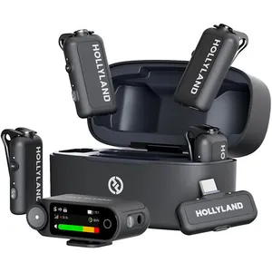 Sistema de Micrófono Inalámbrico Hollyland Lark Max 2 (4TX + 1RX)