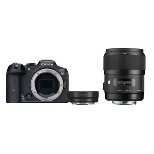 Kamera EOS R7 und Sigma 35mm 1.4, 10%