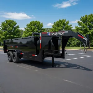 Texas Pride Hydraulic Dump 8x16x3 Gooseneck