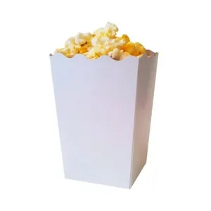 Popcornbägare - Vit - 0,75 l