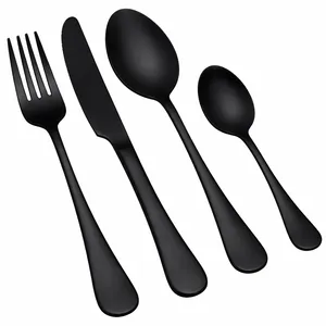 Bestickset - Svart