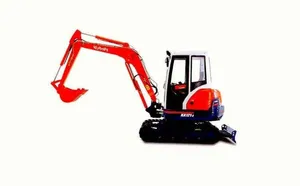 9000 LB MINI EXCAVATOR KUBOTA KX 121-3 OPEN ROPS