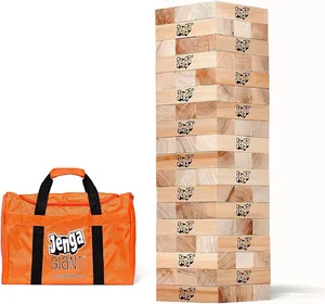 Jenga Giant - Hardwood Blocks - Stacks to Over 5 fee